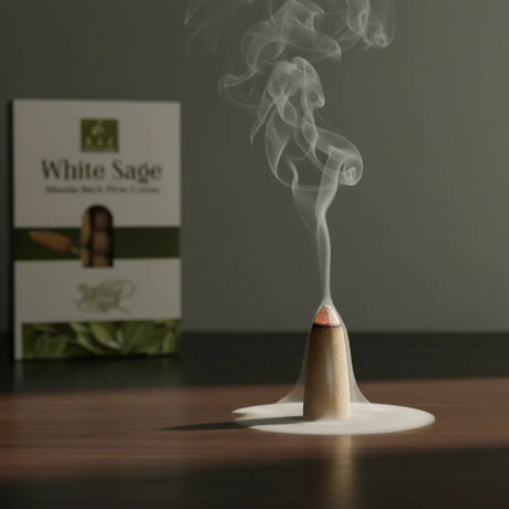 Incienso Cascada Salvia Blanca 10 conos