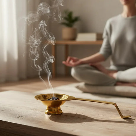 Quemador de Resina Bronce Lobandan