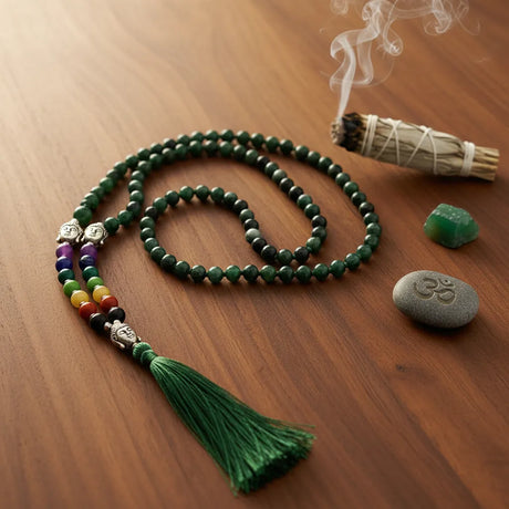 Japa Mala Buda Aventurina 6mm