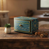 Cajonera India Celeste