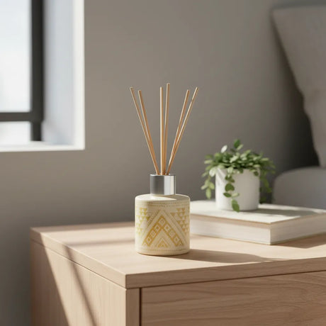 Difusor de Varilla Boho Pachulí con Piedra Jaspe Rojo