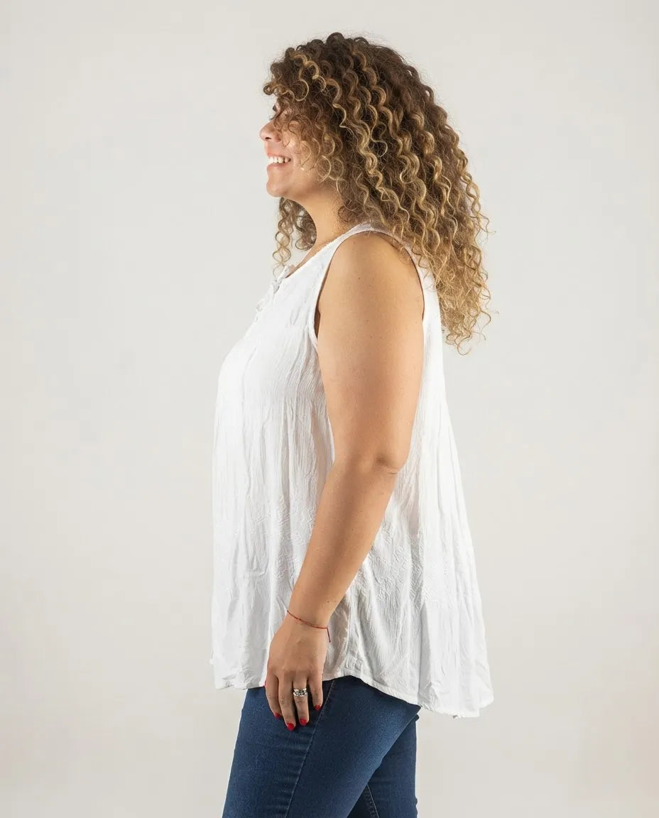 Blusa Chabi Blanca