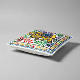 Funda de Cojín Elephant Amarillo y Azul