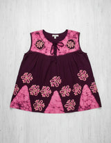 Blusa Chandri Morada con Rosada