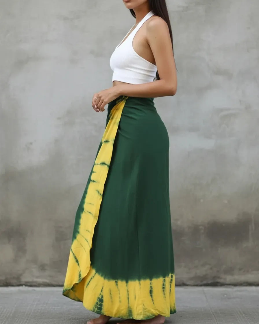 Falda Envolvente Anali Verde