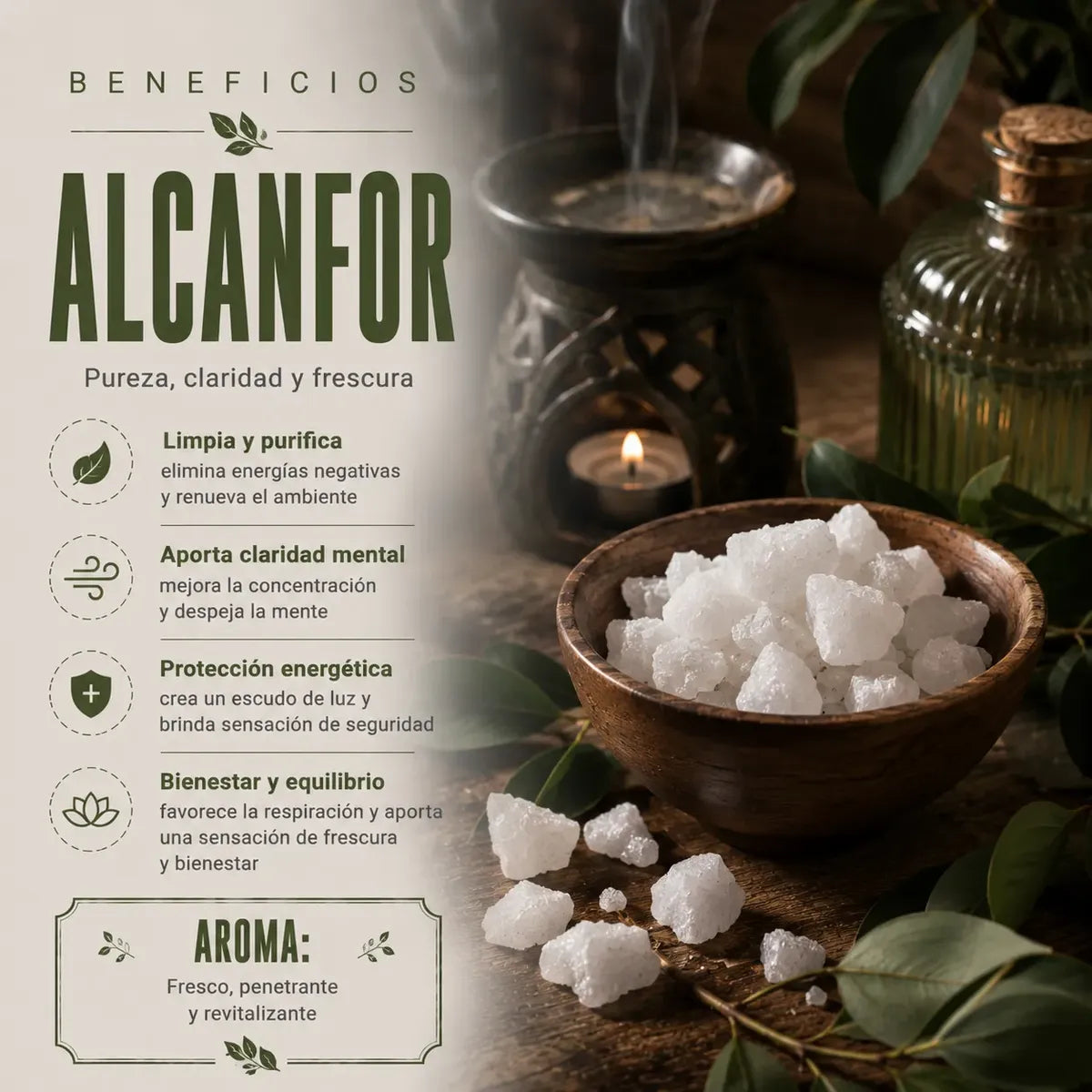 Incienso Alcanfor