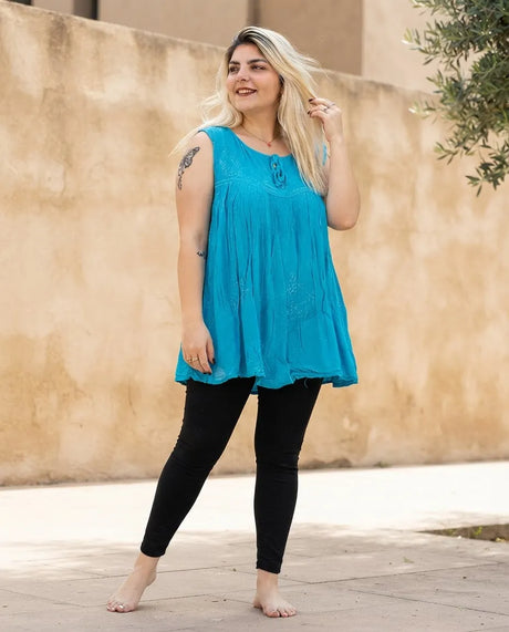Blusa Bini Celeste