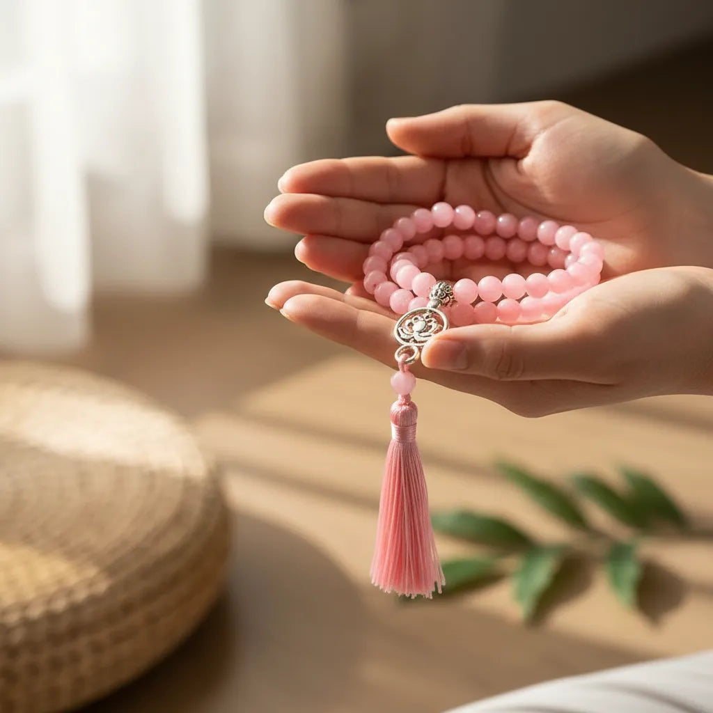 Código Sagrado Cuarzo Rosa 45c