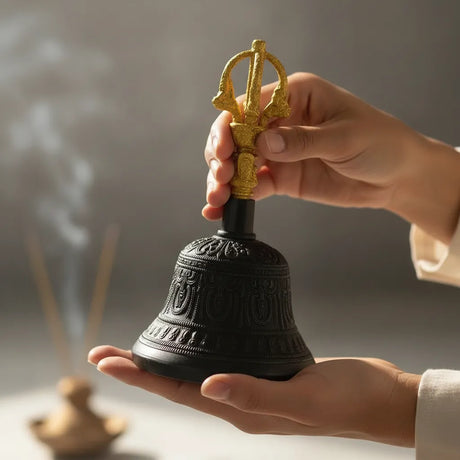 Campana Tibetana Meditación 8 cm