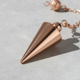 Péndulo Testigo Oro Rosa