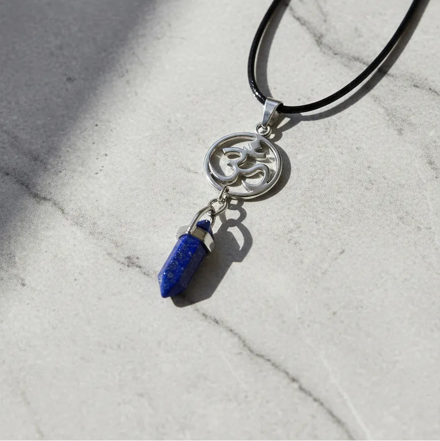 Colgante OM de Punta Lapis Lázuli