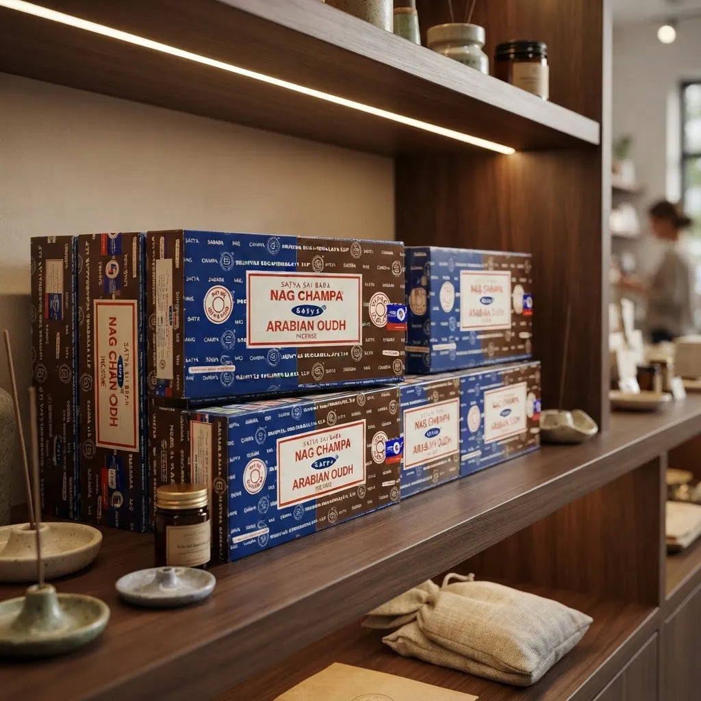 Incienso Duo Nag Champa y Arabian Oudh