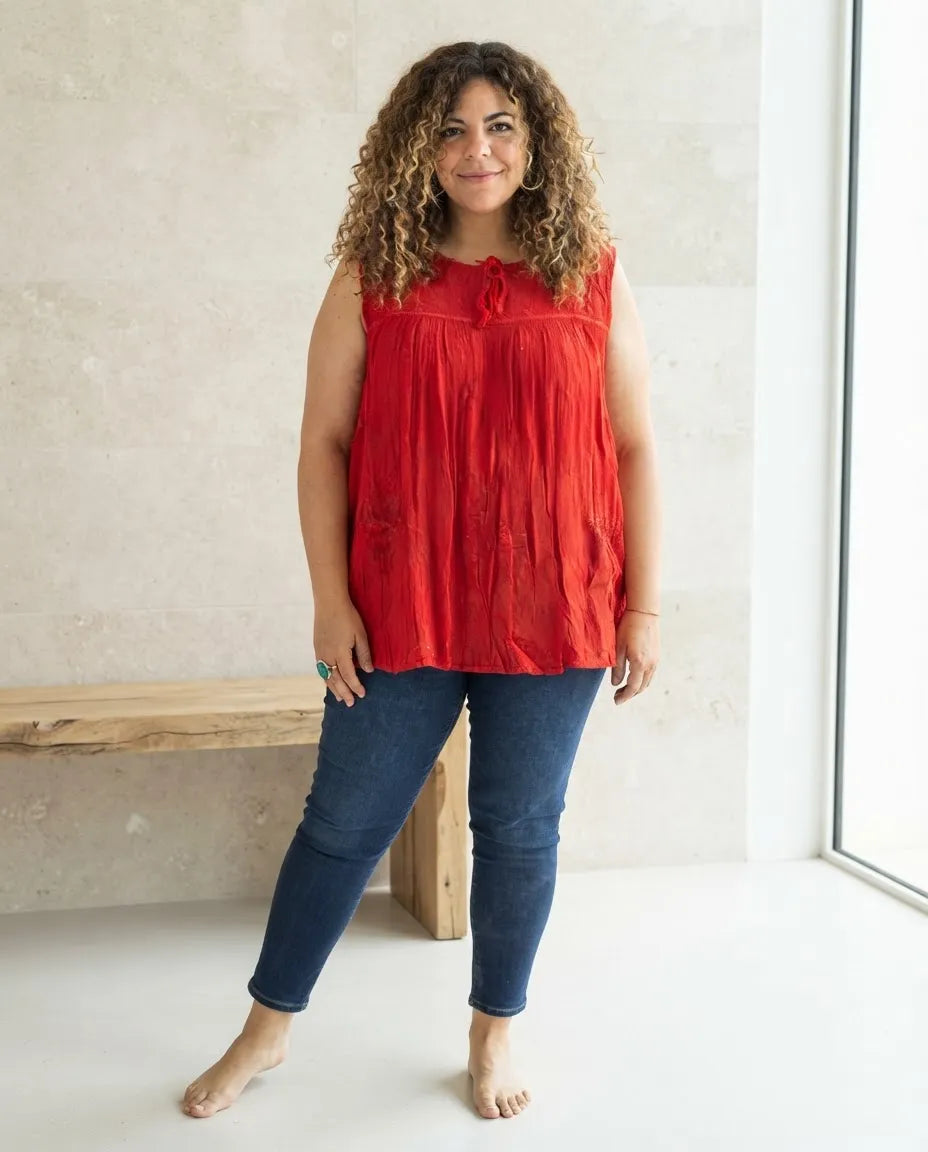 Blusa Chabi Roja