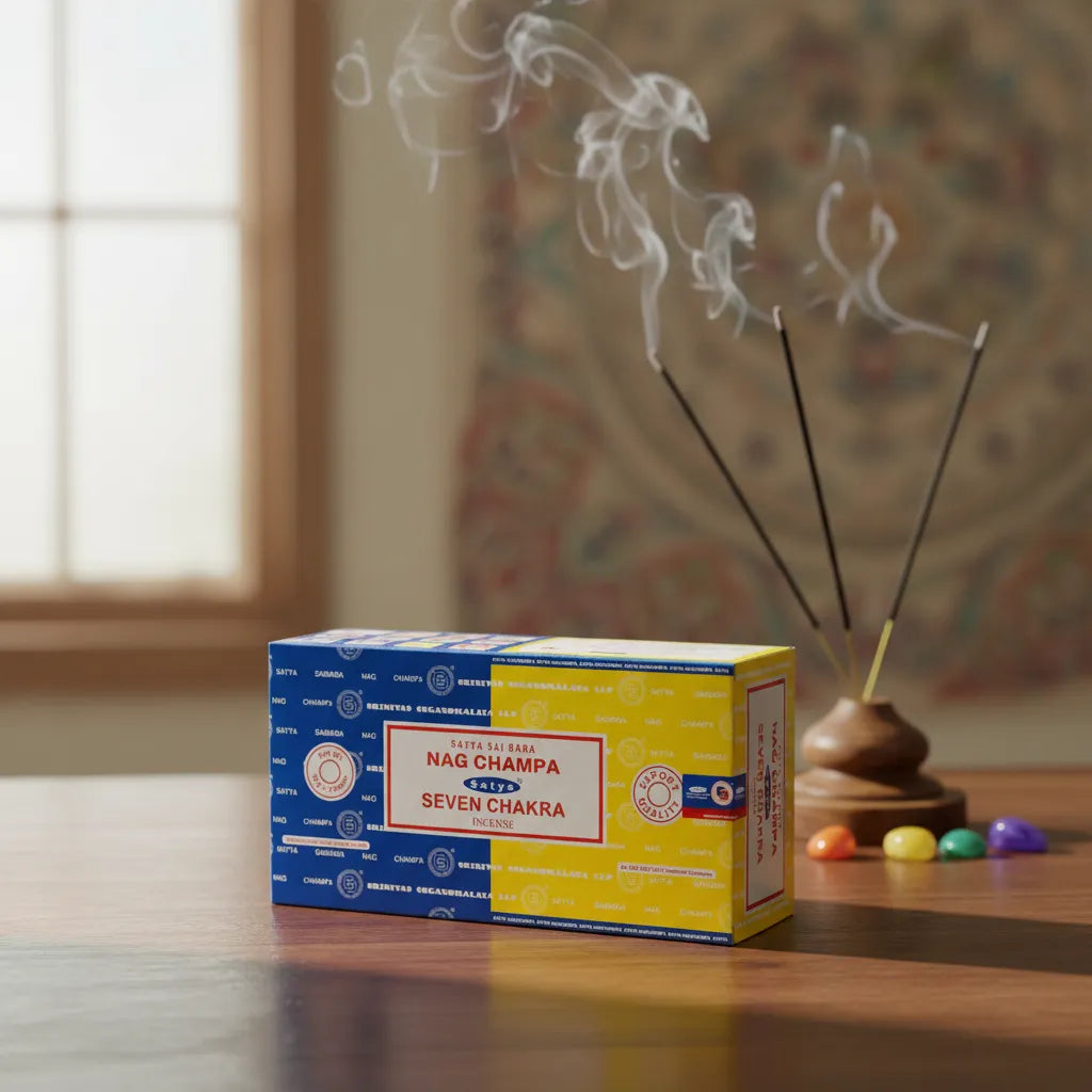Incienso Duo Nag Champa y 7 Chakras