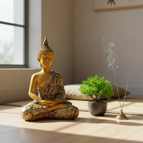 Buda Siddharta Beige&Black