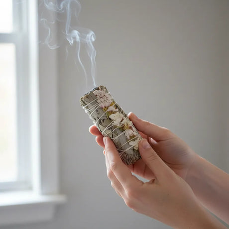 Sahúmo de Salvia Blanca con Lavanda Marina Blanca