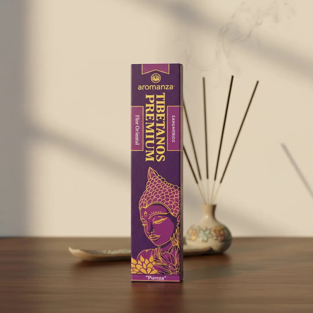 Sahumerio Tibetano Premium Flor Oriental