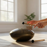 Hand Drum Bronce Envejecido 16 cm