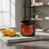 Vela Cera de Soya Naranja