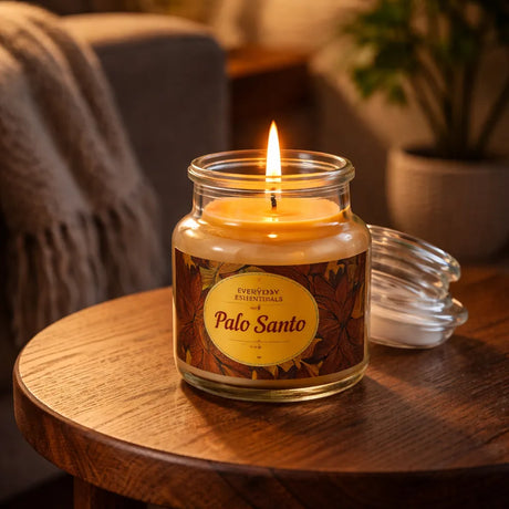 Vela Aromatica Tapa Vidrio - Palo Santo