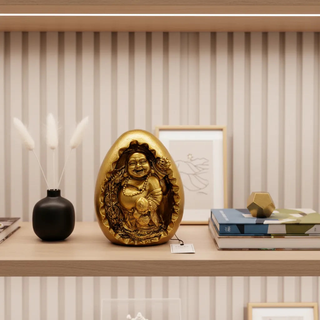 Budda Chino Huevo de la Fortuna