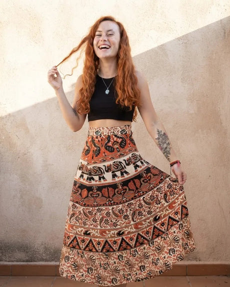Falda Envolvente Dona Naranja