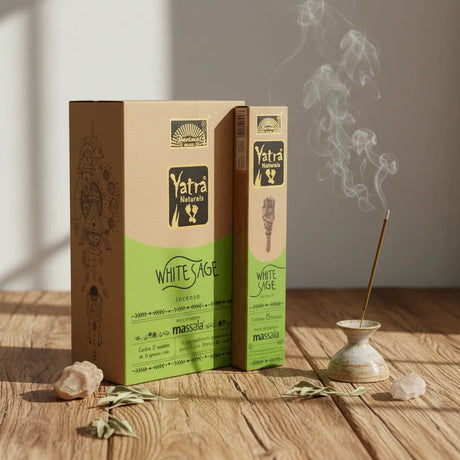 Incienso Yatra Salvia Blanco