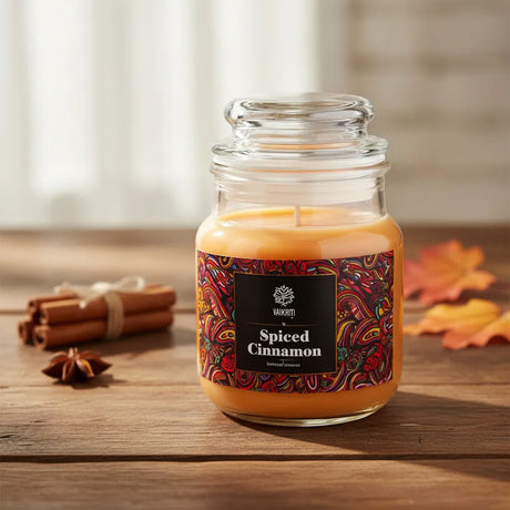 Vela Tapa Vidrio - Canela Picante