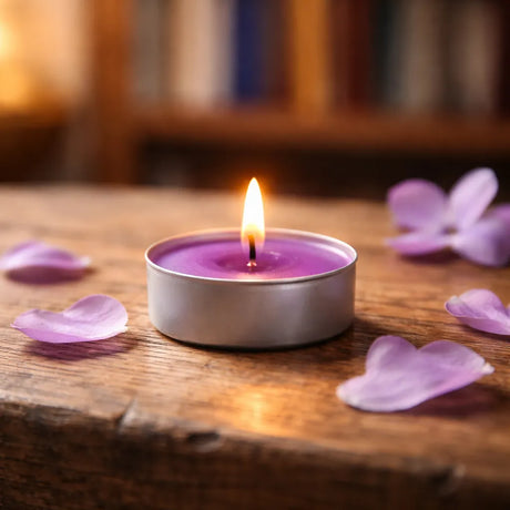 Vela Tealight Violeta