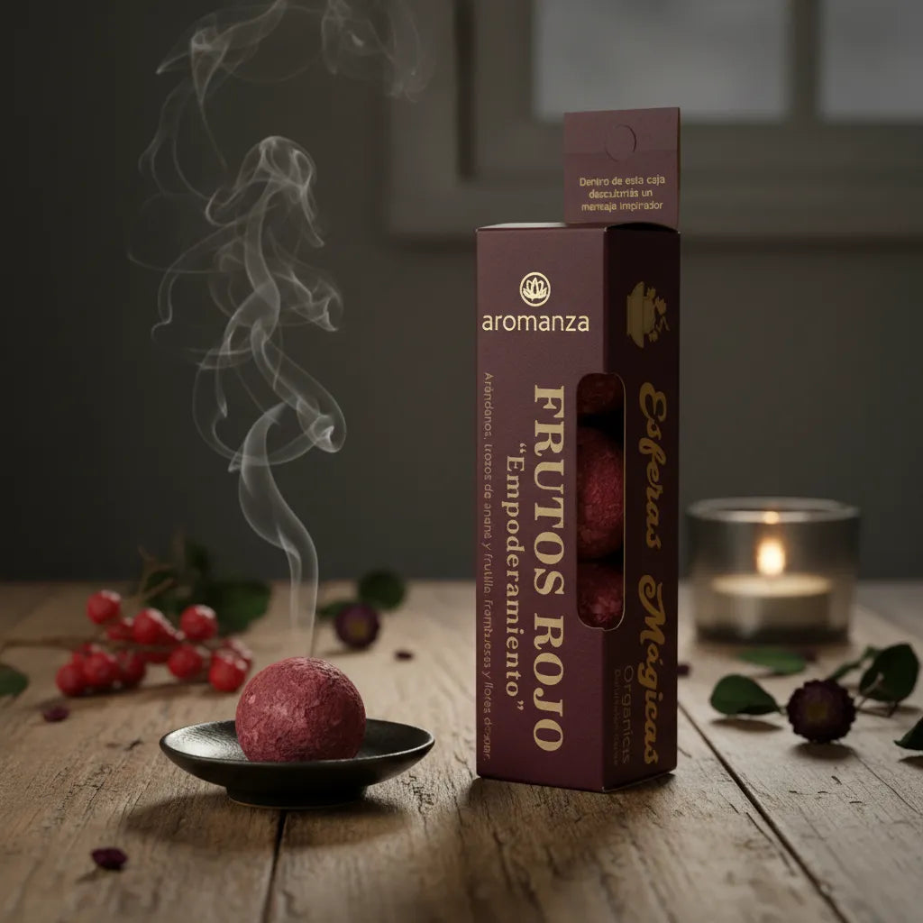 Esfera Magica Frutos Rojos