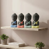 Set Cuatro Budas Colores