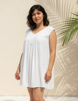 Blusa Vestido Chiti Blanca