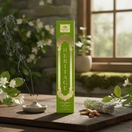 Incienso Heritage Sandalo con Salvia Blanca