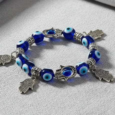 Pulsera Mano de Fatima Eyes Turkish