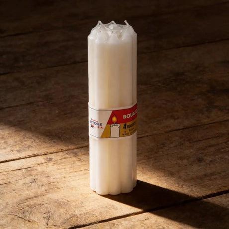 Vela Fina Blanca 8 u.