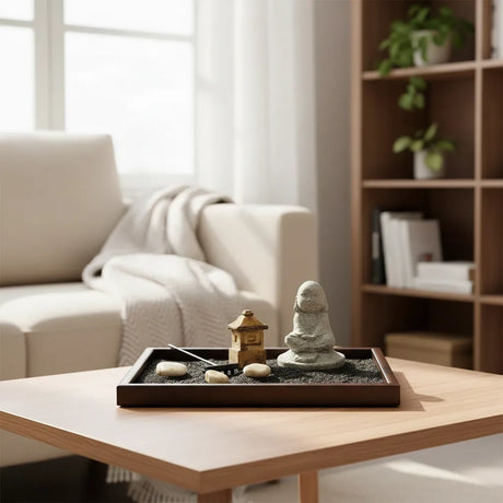 Jardin Zen Arena de Cuarzo Negro