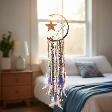 Atrapasueños Luna Azul