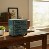 Cajonera Celeste 3 Cajones