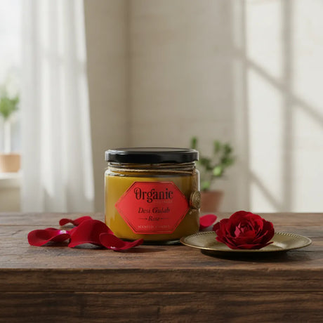 Vela Cera de Soya Rosa