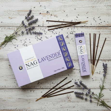 Incienso Golden Nag Lavanda