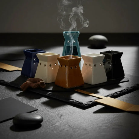 Pack 6 Difusores de Ceramica Cuadrado