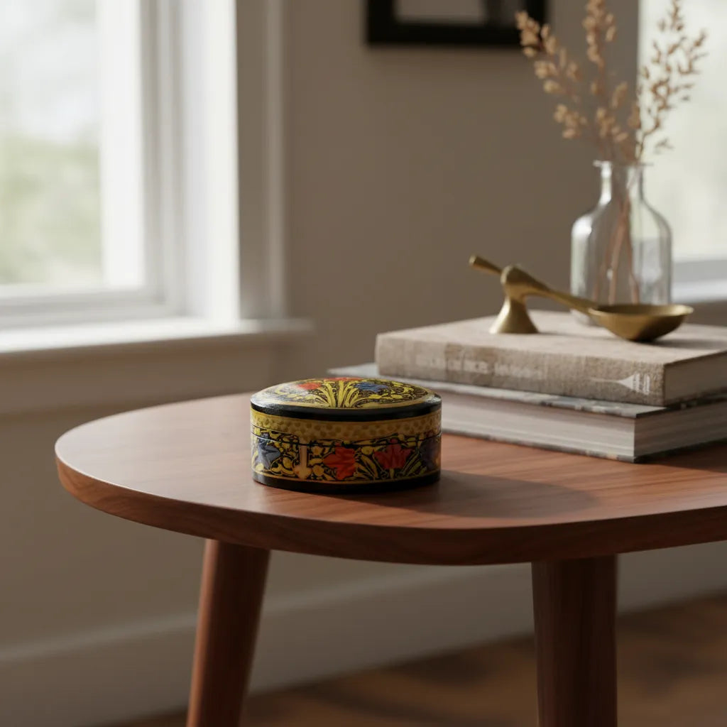 Cajita de Sueños Oval Amarillo
