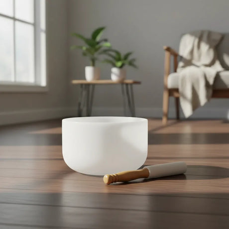 Cuenco Tibetano Cuarzo 10 Pulgadas Nota LA