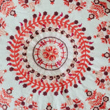 Cojin Boho Rosado Redondo Chico