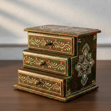 Cajonera Grada Esmeralda Carmesí 3 Cajones