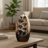 Porta Incienso Cascada Beige Prints