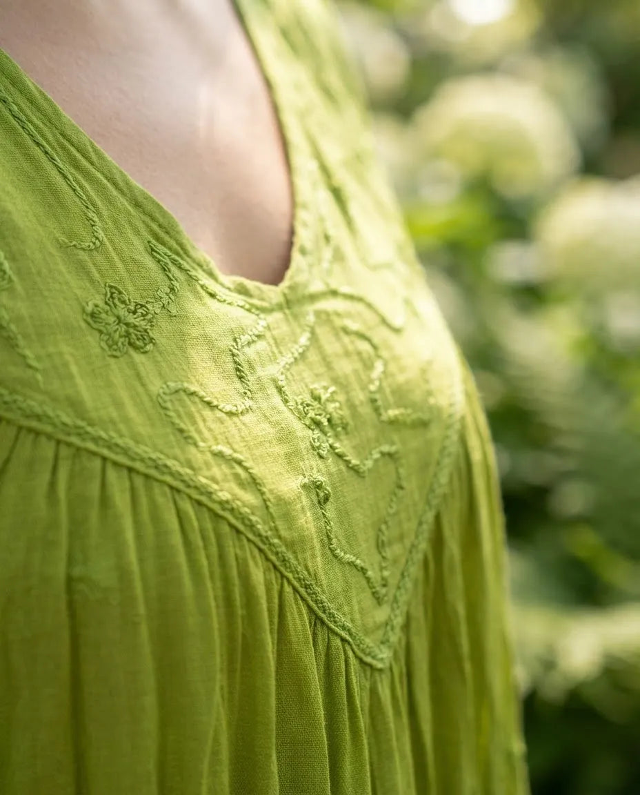 Blusa Vestido Chalani Verde