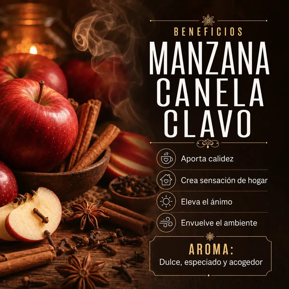 Incienso  Manzana Canela