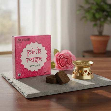 Ladrillos de Incienso Rosa Rosada