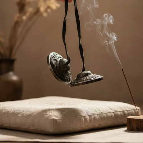 Tingshas Campanas Tibetanas Diseño 9 cm